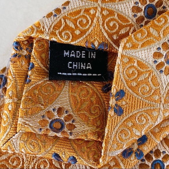 Pronto Uomo Silk Neck Tie Spring Summer Preppy Academia Classic Business - Picture 6 of 7